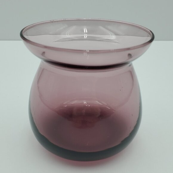 Amethyst Glass Sugar Bowl and Creamer Small Cranberry Creamer & Open Sugar Bowl - Picture 8 of 8